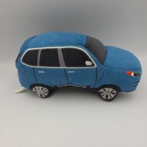 Bark x Subaru Loves Pets Ascent Pawstrek Car Squeaker Dog Toy Blue 9"